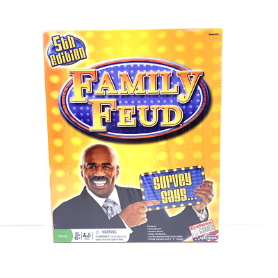 Endless Game 2013 Family Feud 5th Edition Survey Says Game Players 3+ - Ages 10+