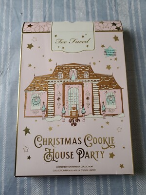 Too Faced Christmas Cookie House Party Holiday Gift Set New