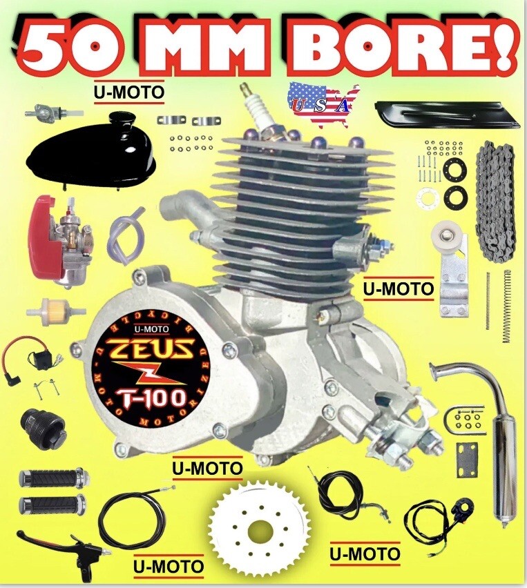 Complete High power 2stroke performance Motorized Bike Kit for bike engine kits eBay