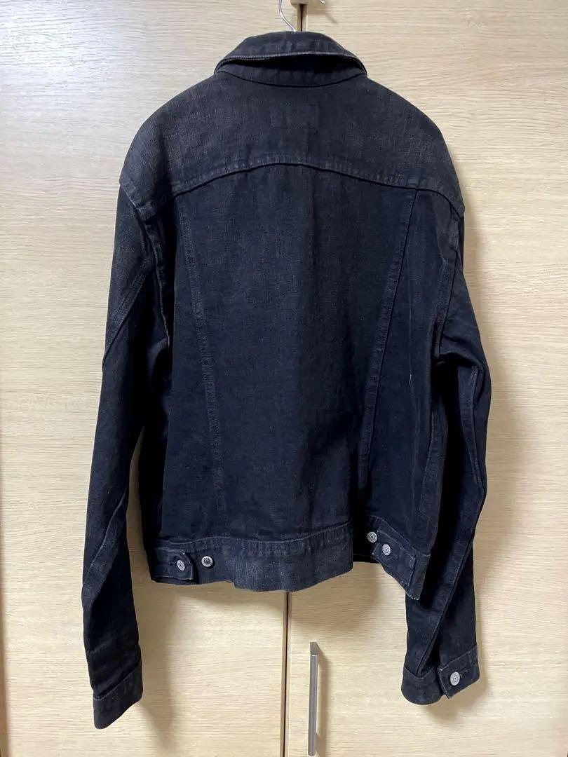 Made In Usa RRL Ralph Lauren Black Denim Jacket Men's #EA Made In Usa RRL Ralph Lauren Black Denim Jacket Men's #EA