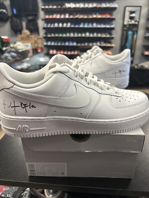 Nike Air Force 1 Low '07 White (Travis Scott Cactus Jack Utopia Edition) Size 12