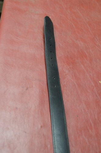 Cinturón De Colección Carhartt A89 Para Hombre Negro Grano Superior Cuero con Hebilla Tono Plateado Talla 38 - Imagen 8 de 15