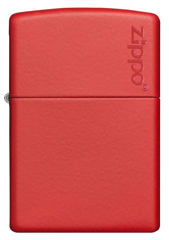 Zippo Classic Red Matte Zippo Logo Windproof Lighter, 233ZL eBay