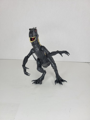 Jurassic World INDORAPTOR Mattel 16" Action Figure Black Gold Dinosaur 2017 - Picture 4 of 12