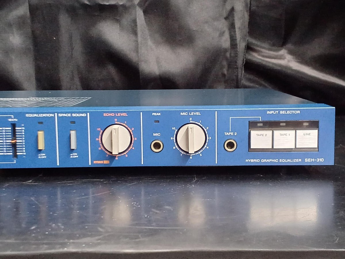 SONY SEH-310 グラフィックイコライザー Sony SEH-310 Hybrid Graphic Equalizer Vintage Tested Works