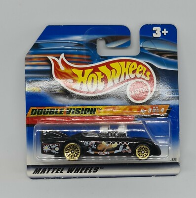 Hot Wheels Double Vision Neu OVP HW Car-toon Freinds 1999 3/4 Schwarz