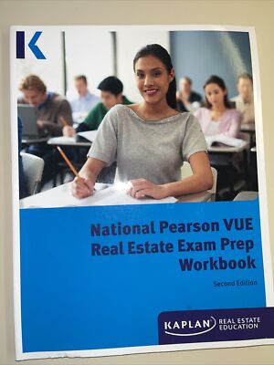 Kaplan National  Pearson VUE Real Estate Exam Prep Workbook-Second Edition