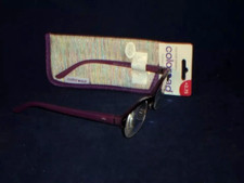 Magnivision Foster Grant  2.75 Reading Glasses Purple Frames  Case    G19