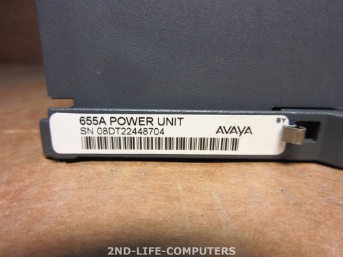 Bloc d'alimentation passerelle multimédia AVAYA 655A DPSN-500AB 440 W TIRÉ DU G650 - Photo 2/2