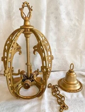 Antique Lightolier After Sunset Slipshade Chandelier for Restoration~Complete