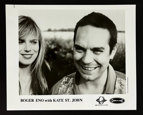 1992 Roger Eno Kate St John The Familiar Vintage Album CD Promo Photo Gyroscope - Picture 1 of 2