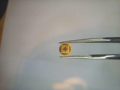 NOS - corona antipolvere Zenith in oro giallo - 5,00 mm / 2,50 mm / 0,9 mm