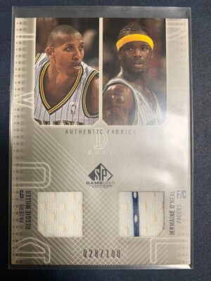 NBA Reggie Miller Jermaine O'Neal ペイサーズ Jermaine O'Neal and Reggie Miller on Pacers