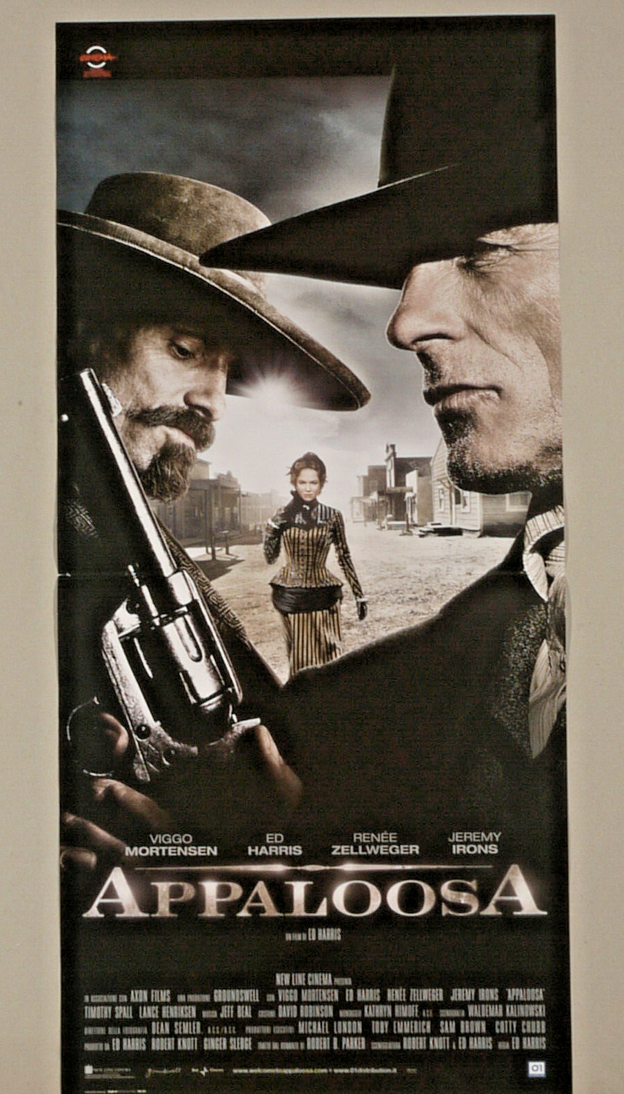 Locandina originale film Appaloosa (2008) - Regia di Ed Harris