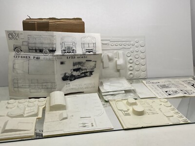 2x AIR PRESS MODELS CITROEN P45 + PANHARD 178 -1:35- UNBUILT PLASTIC KIT