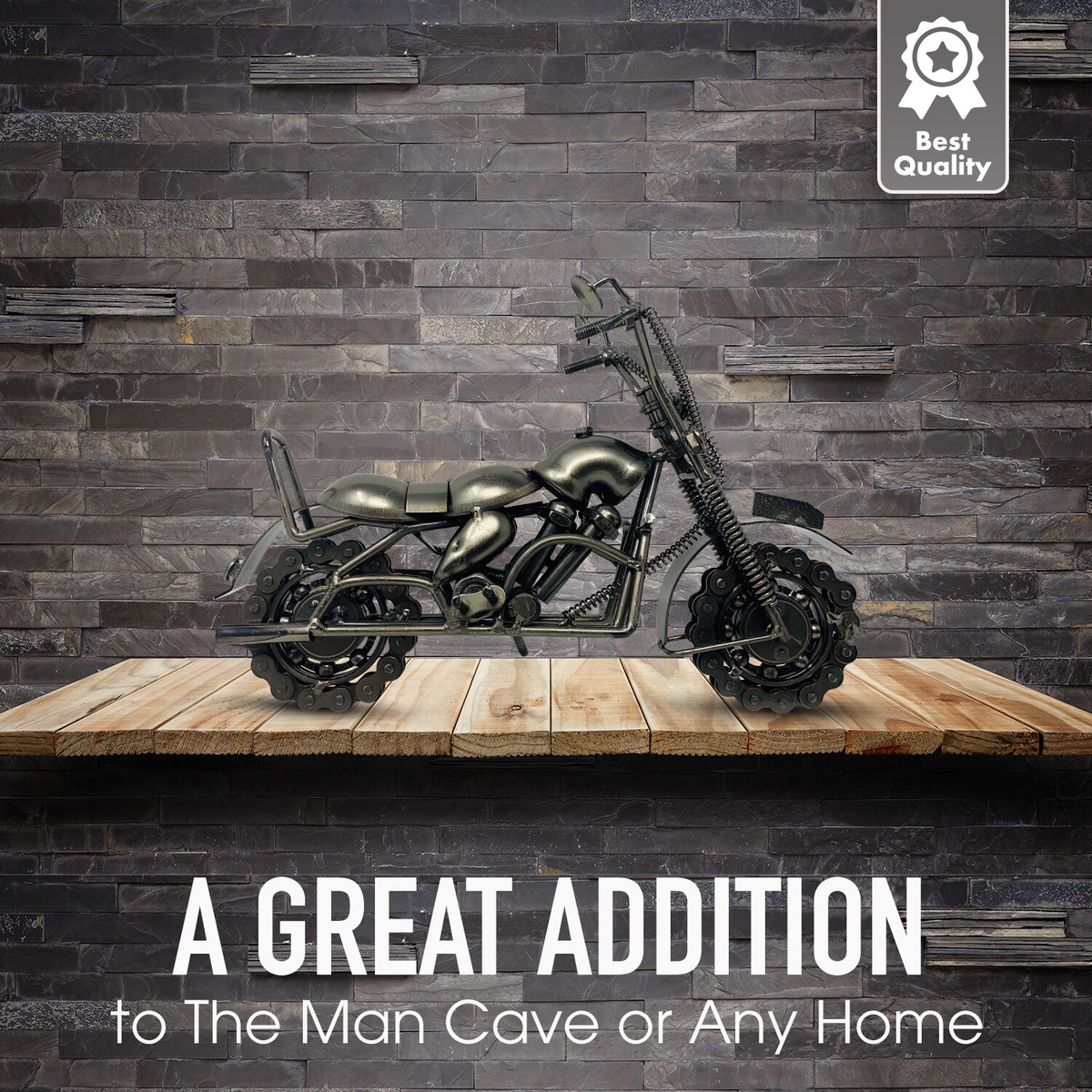 Scrap Cycles El Hefe Motorcycle Model- The Perfect Gift For