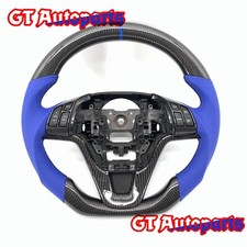 Carbon Fiber Steering Wheel Fit for Honda CR-V 2007-2011 with Buttons