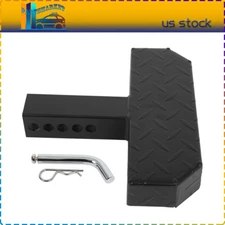 Rear Hitch Step Universal Bar Bumper Guard Most Cars Trucks For 2" Receiver