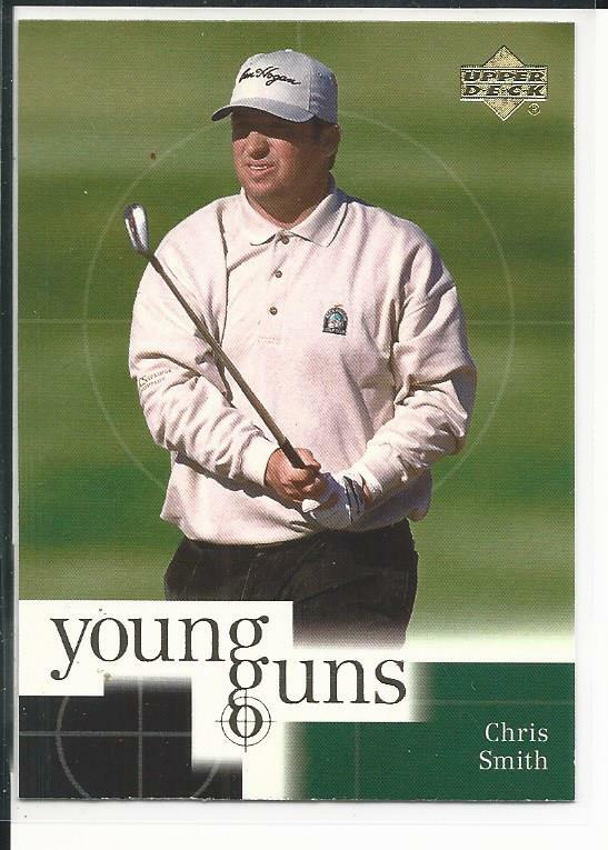 CHRIS SMITH 2001 UPPER DECK GOLF CARD # 82