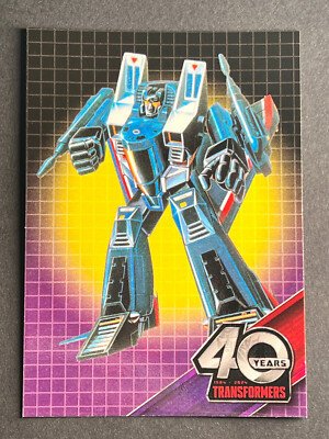Trading Card: Dynamite Transformers 40th Anniversary: Card #13 Thundercracker