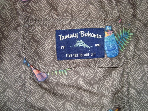 TOMMY BAHAMA HAWAIIAN SWIM TRUNK SHORTS MEN'S SIZE XXL 2XL HARDLY WORN! - Picture 5 of 12