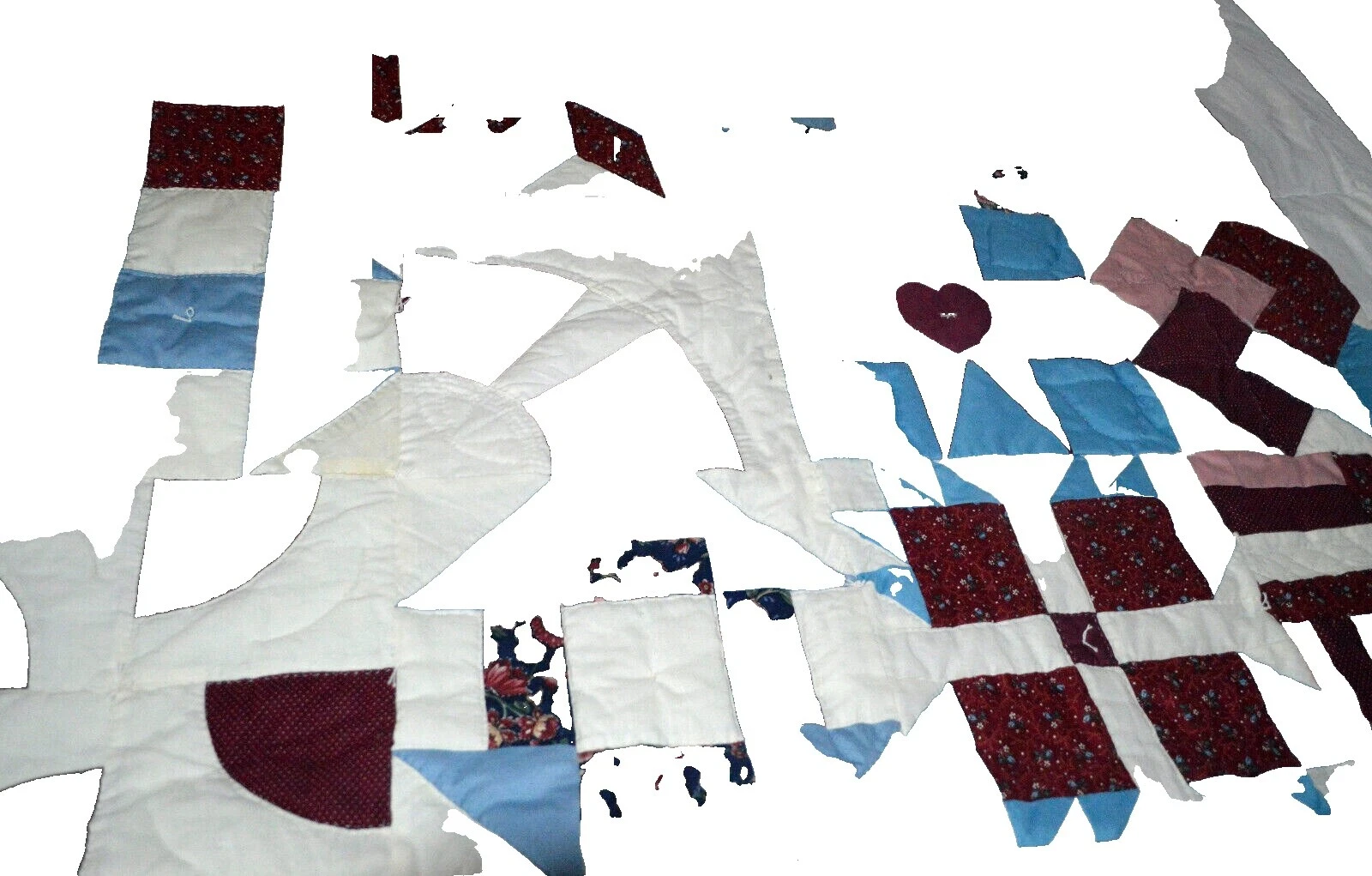 Handmade país Patchwork Quilts