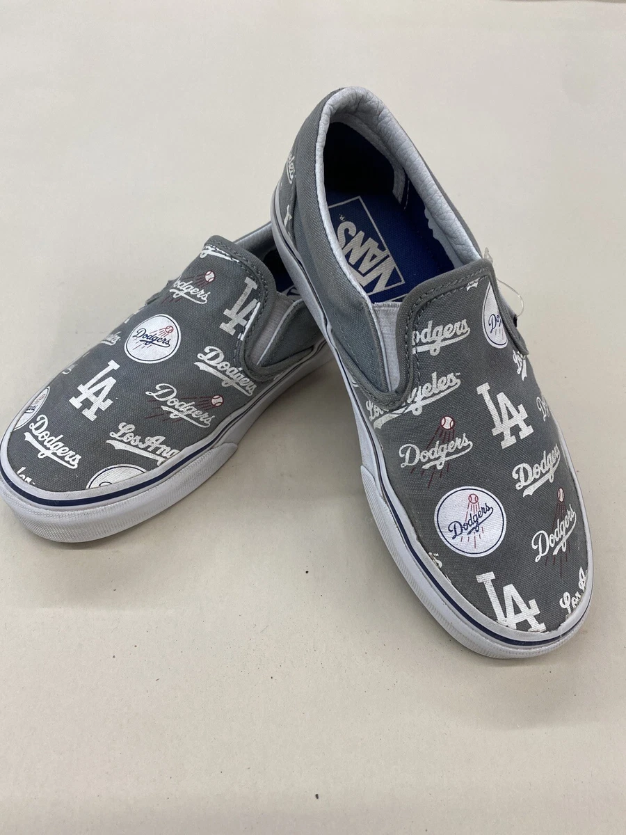 Dodgers vans slip sales ons