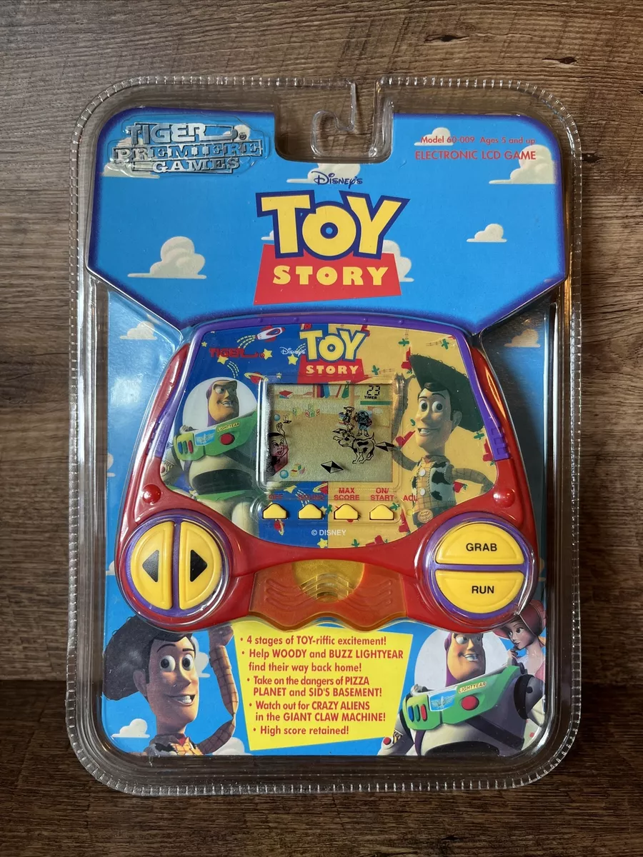 1997 Toy Story Electronic LCD Game Tiger Premiere Games NIP Disney  Collectible