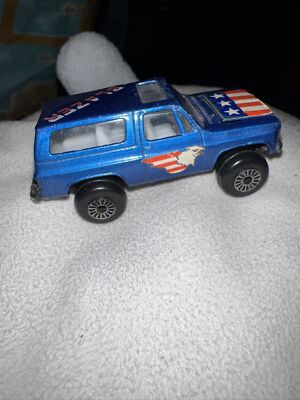 1980 Zylmex Zee Toys Chevy Blazer Blue P359 Hong Kong 4x4 1980 Zylmex Zee Toys Chevy Blazer Blue P359 Hong Kong 4x4