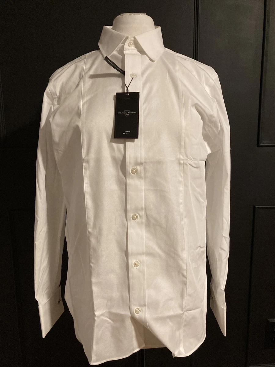 Fitted white hotsell dress shirt