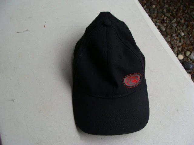 Gorra de béisbol para hombre Quik edición plateada negra con logotipo talla única Foto 2 de 4