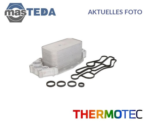 THERMOTEC Ölkühler Aluminium D4F006TT – Passend Für Fiat, Alfa Romeo U.a.