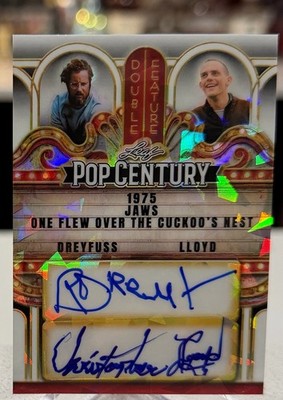 2026 Leaf Metal Pop Century Richard Dreyfuss Christopher Lloyd Dual  Auto 1/1  