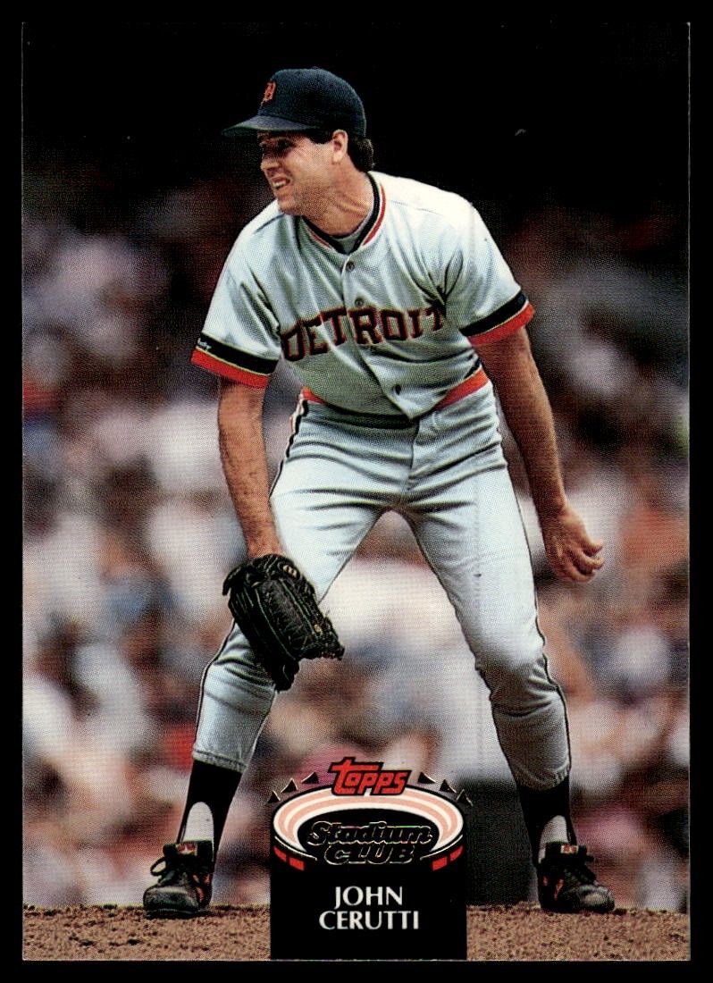 1992 Stadium Club #71 John Cerutti