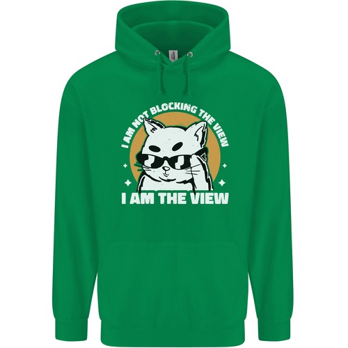 Lustig Katze I Am The View Herren 80% Baumwolle Kapuzen - Bild 8 von 27