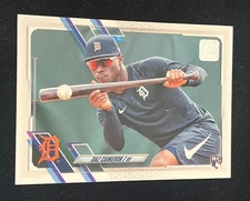 2021 Topps Image Variation SP (Horizontal Bunting) Daz Cameron #441 Rookie RC