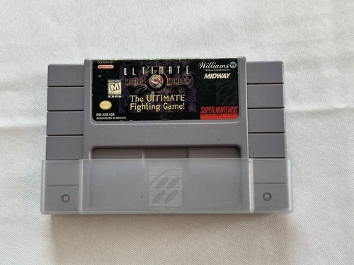 Ultimate Mortal Kombat 3 (SNES, 1996) Game Only | Tested | Authentic