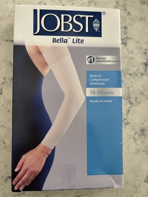 Jobst Bella Lite Compression Sleeve 15-20 Mmhg Armsleeve Medium Long Beige