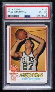1973-74 Topps Paul Westphal #126 PSA 6 Rookie RC HOF
