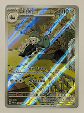 Pokémon Lairon 184/167 Illustration Rare Holo Twilight Masquerade English on eBay