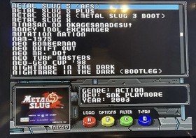 NeoSD AES TerraOnion Flash Cart w/Loaded  SD Card SNK Neo Geo AES And Extras!