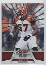 2011 Certified Platinum Red Dhani Jones #30 1b8