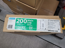 NEW Siemens 200A Main Lug ES Series Load Center Outdoor 1 Phase SW2040L1200