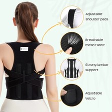 Drfeify Correttore Di Postura Intelligente In Silicone Ricaricabile - Invisibile E Comodo Per Adulti E Bambini