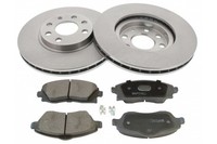 Bremsensatz Scheibenbremse Mapco 47673 FüR Opel Meriva Corsa X03 Combo X01 Tour