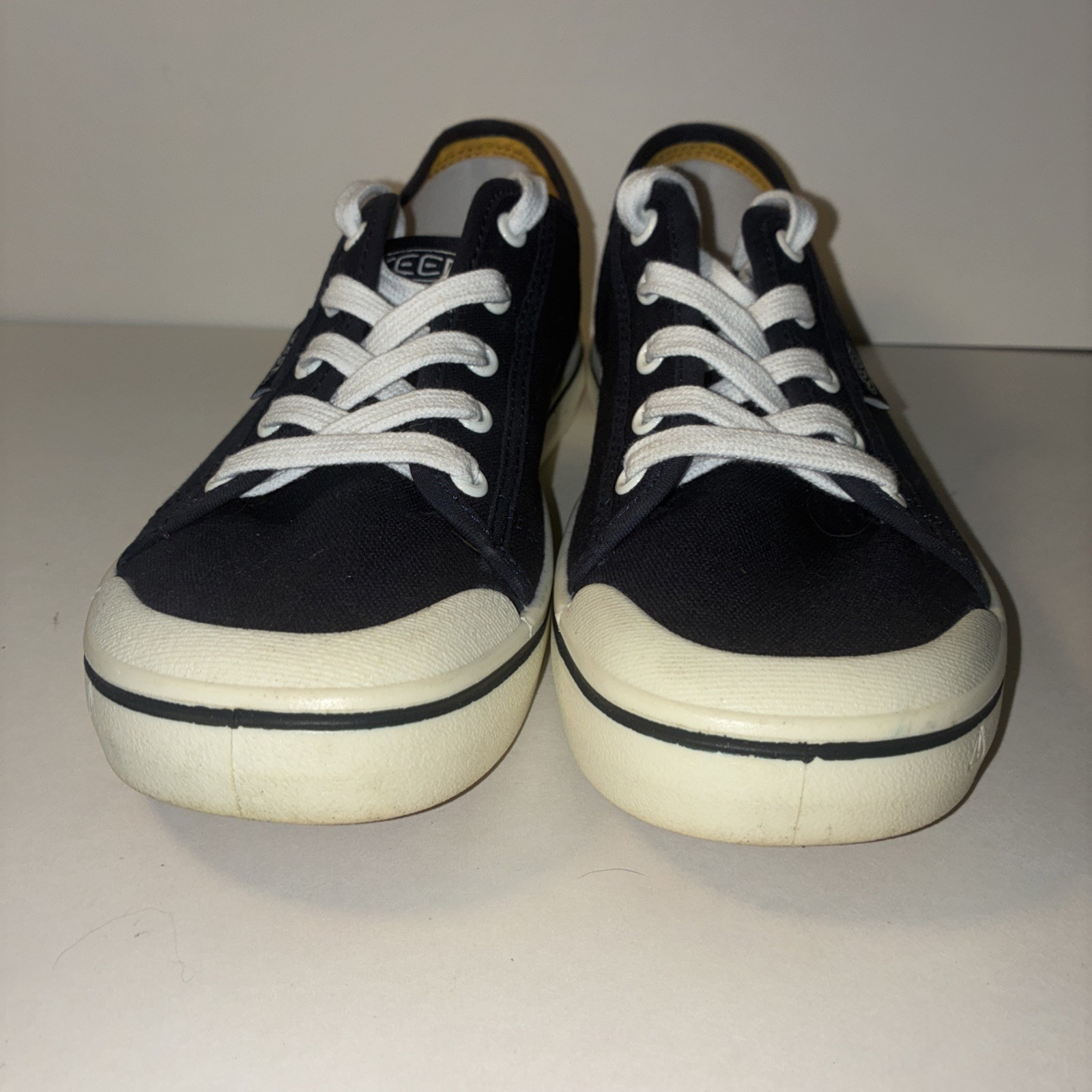 KEEN Sneaker Donna Elsa 5 Casual Retrò Blu Scuro Bianco Taglia 8 U.S.