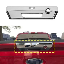 Rear Tailgate Door Handle Decor Cover Trim For Ford F-150 2021-24 Chrome Silver