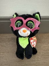 Ty Beanie Boos - JINXY the Halloween Black Cat 6" NWMT Stuffed Animal Toy