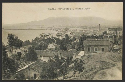 Málaga. MALAGA. Vista desde el Monte Sancha.