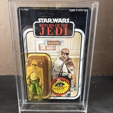 PRUNE FACE STAR WARS ACTION FIGURE 77 BACK ANAKIN OFFER UNPUNCHED MINTY